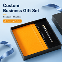 Ensemble de boîtes cadeaux pour carnet A5 personnalisé, cadeaux de bureau et d'affaires avec logo personnalisé, en stock en gros