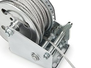 TOYO di alta qualità 600lbs 1200lbs freno a cavo in acciaio Mini tirando gli argani manuali per camion a vela - Product Image 2