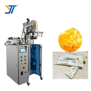 Automatic Honey Gel Vegetable Fruit Liquid Sachet Filling Machine Shaped Bag Stick Olive Oil Pouch Packing Machine