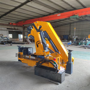 Hydraulischer LKW-Aufbaukran mit Teleskopausleger für kleine Schiffe und Boote zu verkaufen - Product Image 4