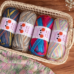 Compre Rollos Grandes de <span class=keywords><strong>Hilo</strong></span> Acrílico Degradado <span class=keywords><strong>para</strong></span> <span class=keywords><strong>Crochet</strong></span>, 100% Suave, <span class=keywords><strong>Hilo</strong></span> <span class=keywords><strong>para</strong></span> <span class=keywords><strong>Tejer</strong></span> <span class=keywords><strong>a</strong></span> Mano, Hilos de Fantasí<span class=keywords><strong>a</strong></span> al por Mayor - Product Image 3