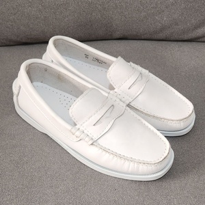 <span class=keywords><strong>Mocassins</strong></span> Homme Printemps Confortables en Cuir Blanc à Plateforme, Style Décontracté, Semelle Souple, Faciles à Enfiler, Idéaux pour la Marche - Product Image 3