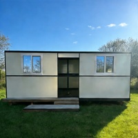 Maison conteneur extensible moderne et économique, préfabriquée en usine, idéale pour atelier, bureau ou villa - Meilleures ventes