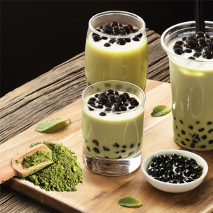 Perles de Matcha Comestibles Chewy Pearls Boba – Boîte de Desserts Instantanés – Kit de Garnitures – Conservation à Température Ambiante – Lot de 3 – Pour les Boutiques de Boissons - Product Image 4