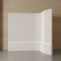 Design de mode Séparateurs de pièces innovants Étagères d'exposition Écran de salon Construire un mur en papier extensible