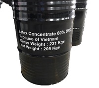 Caoutchouc Nitrile Latex 60% DRC Concentré Liquide 90% Pur Blanc Laitier Bidon Recyclé Grade Renforcé Grade Optique Moulage