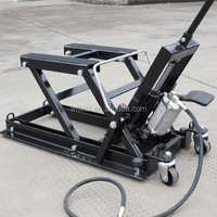 Table élévatrice de moto hydraulique pneumatique HUTZ 1,500 lbs, cric de levage de vtt pneumatique AL15AF34, support de levage de réparation de moto