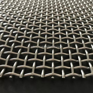 Chất lượng cao khẩu độ vuông Electro mạ kẽm <span class=keywords><strong>crimped</strong></span> dây lưới cho rung và lọc - Product Image 5