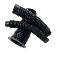 Soufflet de couvercle anti-poussière de cylindre de protection de machine CNC soufflet de cylindre hydraulique