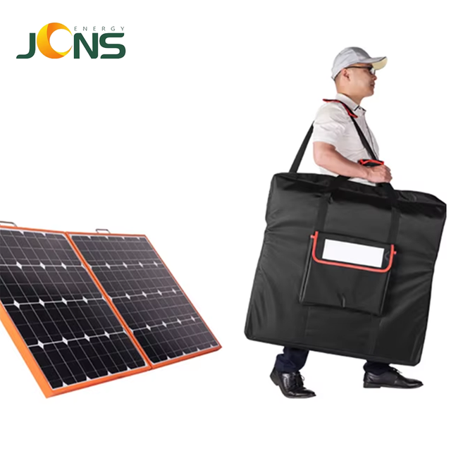 JCNS Chinese Supplier Cheap Price 12V 120w Folding Solar Panel Kit Plegable for Camping