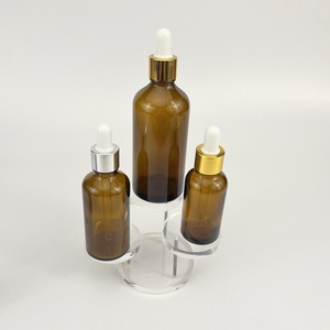 Fully customizable sugarcane bioplastic dropper plastic bottle 30ml manufacturer bottle dropper