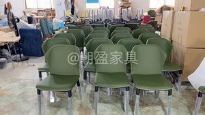 Hiện đại sang trọng bằng gỗ sồi trắng ăn uống đặt 72 cái ghế ăn đồ nội thất bàn ăn 12 ghế đặt 4 chỗ - Product Image 3