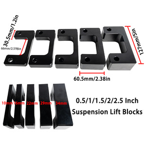 Kit de Elevación de Suspensión Delantera para Chevrolet Silverado y GMC Sierra, 0.5, 1, 1.5, 2, 2.5 Pulgadas, Acero Negro, para Mejora y Reequipamiento - Product Image 2