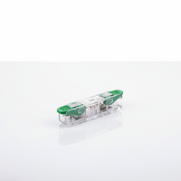Connecteur rapide à levier Oj-281 pour câble électrique, 1 entrée 1 sortie, bornier de connexion rapide, Distributeur agréé