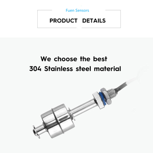 สวิตช์ลูกลอยใต้น้ำ สแตนเลส 304 ตัวบ่งชี้ระดับน้ำสำหรับสถานีสูบน้ำเสีย - Product Image 3