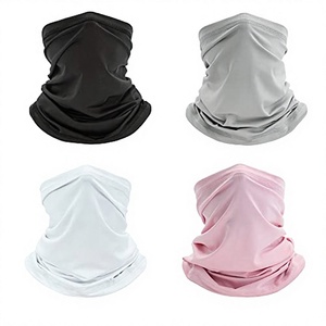 Fleece <b>neck</b> gaiter <b>warmer</b> Polyester tube style scarf Cold weather face mask Windproof winter scarf - Product Image 3
