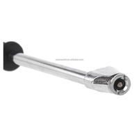 Mandrin à air avec poignée Bouchon mâle Jauge de remplissage de pneu NPT pour gonfleur de tête Jauge de voiture Compresseur Jauge de gonflage