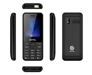 Téléphone portable GSM à double carte SIM avec écran de 2,4 pouces, grande batterie de 3000 mAh, OEM Gotel GT2151 - Product Image 1