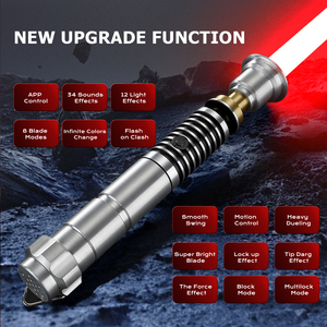 <span class=keywords><strong>Luke</strong></span> <span class=keywords><strong>Skywalker</strong></span> réaliste Neopixel sabre laser Proffie sabre lumineux en métal poignée PIXEL lame contrôle de mouvement LED - Product Image 3