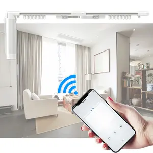 Smart Automatic Curtain,Motorised Curtain,Remote Control Curtain Ultra-quiet Smart Home Electric Curtain Motor Kit