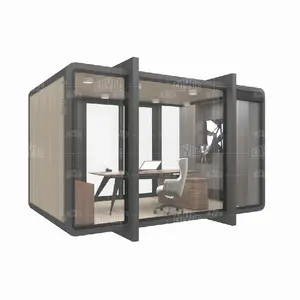 低成本风阻易组装模块化设计房屋菲律宾微型集装箱房在车轮小家