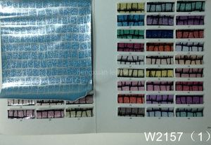 Cuir synthétique lisse effet crocodile W-2011, cuir PVC effet crocodile pour sac à main, cuir PU effet crocodile pour sac - Product Image 6