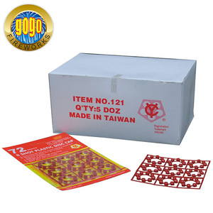 C005 Cowboy Caps Ground Novelty Spinner Toy Fireworks 8 Shot Plastic Disc Cap Firecrackers Packing in 12/60