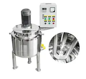 Hundom Stainless Steel Electric Heating Mixing Machine Liquid Glue Mixer Blending Tank For Xanthan Gum