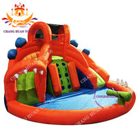 Petit trampoline gonflable pour enfants en tissu Oxford neuf, capacité de 500 kg pour les terrains de jeux, divertissement pour enfants