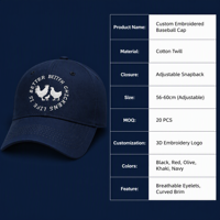 Gorras de Béisbol Deportivas Vintage Personalizadas al por Mayor, Logotipo Bordado en 3D, Sarga de Algodón, Ajustables de 56-60 cm, Visera Curva, OEM, Unisex, Cierre a Presión