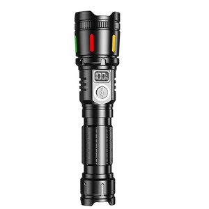 <b>Rechargeable</b> Flashlight 1000M Beam Distance Ultra Bright <b>Led</b> Portable Outdoor Tactical Torch With White Laser <b>Light</b> - Product Image 2