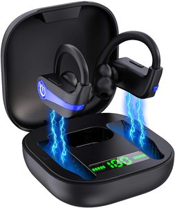 Bluetooths 5.0 écouteurs sans fil IPX7 étanche Sport OEM casque véritable sans fil Bluetooth TWS crochet d'oreille - Product Image 6