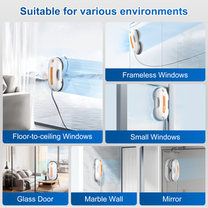 <span class=keywords><strong>Machine</strong></span> de <span class=keywords><strong>nettoyage</strong></span> de vitres mince télécommandée à démarrage en un clic pour la location d'appartements et de maisons, disponible depuis nos entrepôts américains et européens - Product Image 2