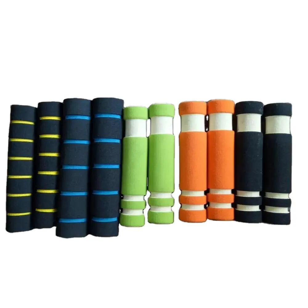 Multi-colored Nbr sponge rubber foam handle for gym equipment