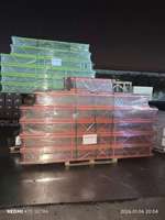 Equipo de Escenario, Estructura de Techo Portátil para Interiores y Exteriores, Color Negro y Rojo, para Eventos, Conciertos, Soporte para Altavoces Line Array, Soporte para Luces