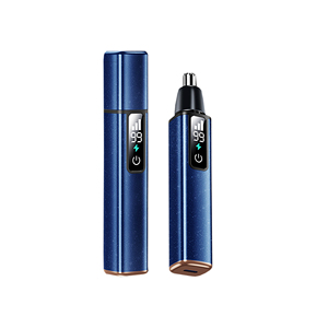 Nouvelle tondeuse électrique <span class=keywords><strong>pour</strong></span> <span class=keywords><strong>nez</strong></span> et sourcils rasoir Portable <span class=keywords><strong>nez</strong></span> oreille rasoir Usb charge noir batterie plastique Logo personnalisé - Product Image 1