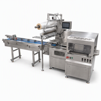 Machine d'emballage électrique pour emballages de type coussin pour empanadas, pour aliments surgelés