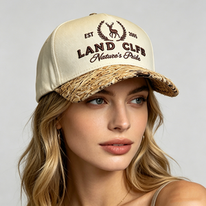 Vietnam Custom Vintage Western Trucker Hat Men & Women Caps Camo 3D Embroidered Cotton Snapback - Product Image 6