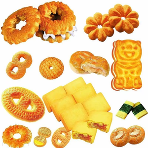 Mouleur de biscuits rotatif automatique Biscuits protéinés français Machine à biscuits plats suisses encroûtants à la canneberge - Product Image 3