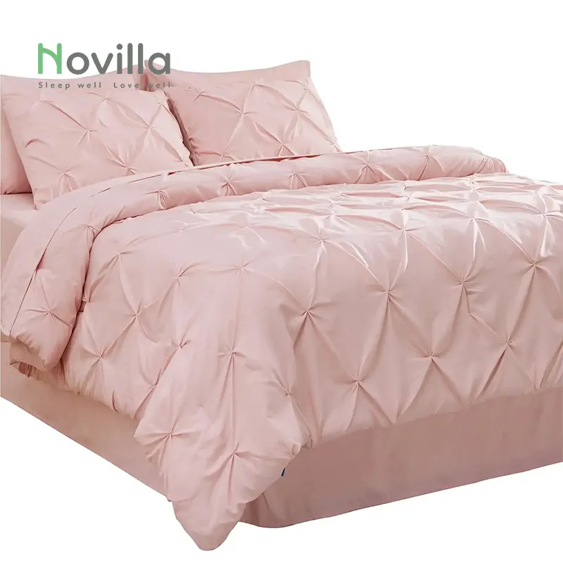 white bedding set home textiles bedding sets 7 pieces luxury cotton luxury bedding set