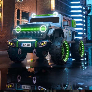 Hot Verkoop Meest Populaire Kinderen Elektrische Auto 12 Jaar Oud 4-zits Abs Materiaal 122X72X67Cm Voor Kinderen Om Één Prijs Te Rijden - Product Image 4