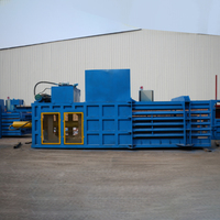 Presse à balles horizontale haute efficacité pour ferraille, compacteur hydraulique pour acier et fer, presse à balles métalliques multi-scénarios