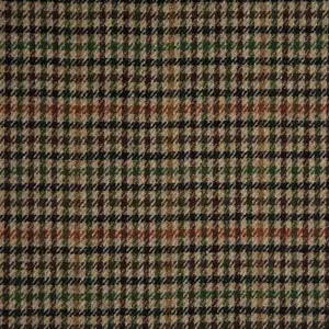 2023 Newest style houndstooth wool/polyester woven woolen flannel fabric for coat