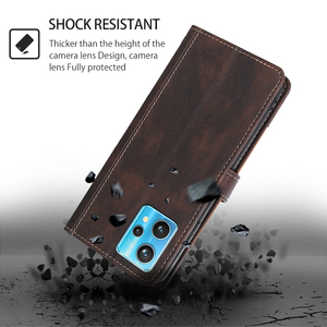 Funda de teléfono de cuero para <span class=keywords><strong>Realme</strong></span> 10 Pro Plus 8i 9 8 7 6 Pro 4G 5G, billetera magnética, carcasa trasera para <span class=keywords><strong>Realme</strong></span> <span class=keywords><strong>9i</strong></span> - Product Image 3