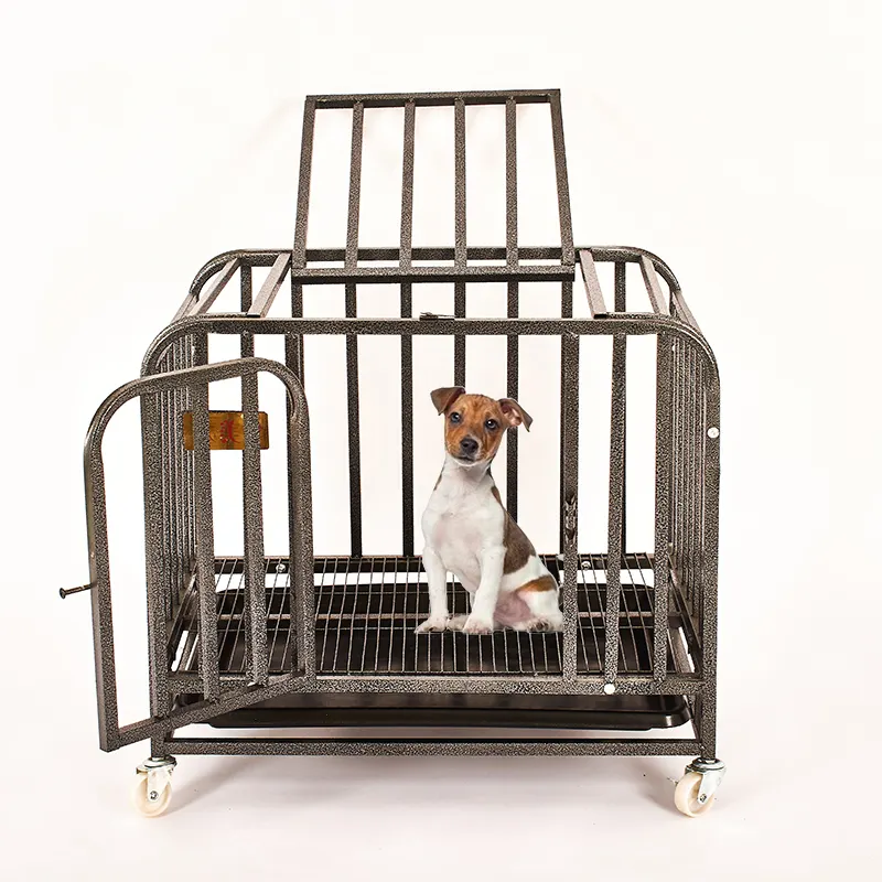 Diy damla kafesleri köpekler taşıyıcılar açık ev sandık evcil hayvan kafesi köpek kulübesi açık köpek kafesi su geçirmez sandık kapak Xxl boyutu