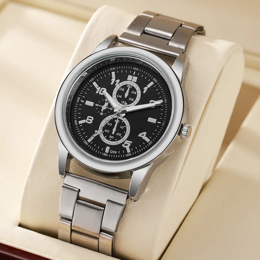 WJ-11210 Wholesale New Popular Luxury Business Fashion Causal Alloy Men Watches Wrist Quartz Watch Accept Custom Logo Small OEM