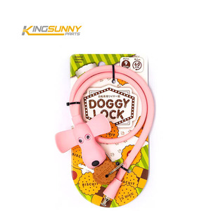 Candado <span class=keywords><strong>de</strong></span> seguridad con forma <span class=keywords><strong>de</strong></span> dibujos animados para Niños, accesorio creativo para cachorros y <span class=keywords><strong>bicicletas</strong></span> - Product Image 6