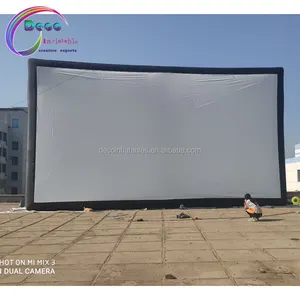 Pantalla de película hinchables gigantes al aire libre