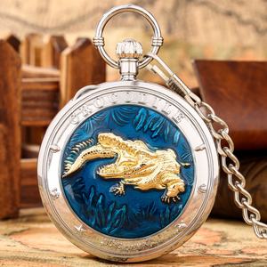 Karikatür tema müzik kuvars cep saati timsah büyük cep İzle sevgililer günü hediye yıldönümü doğum günü için müzik ile - Product Image 2