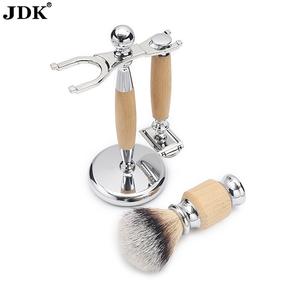 ชุดแปรงโกน<span class=keywords><strong>หนวด</strong></span>และกำจัดขนสำหรับ<span class=keywords><strong>ผู้ชาย</strong></span>ชุดแปรงโกน<span class=keywords><strong>หนวด</strong></span>ทำจากไม้ธรรมชาติเป็นมิตรกับสิ่งแวดล้อม - Product Image 4